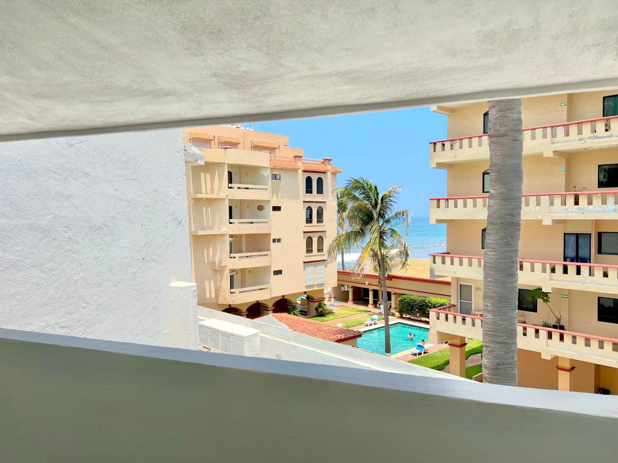 马萨特兰Marina Del Sol 402 Vista Al Mar公寓 外观 照片
