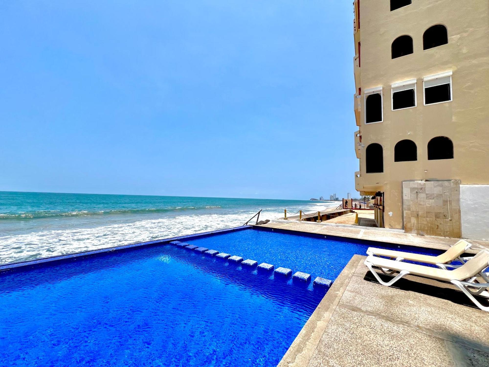 马萨特兰Marina Del Sol 402 Vista Al Mar公寓 外观 照片
