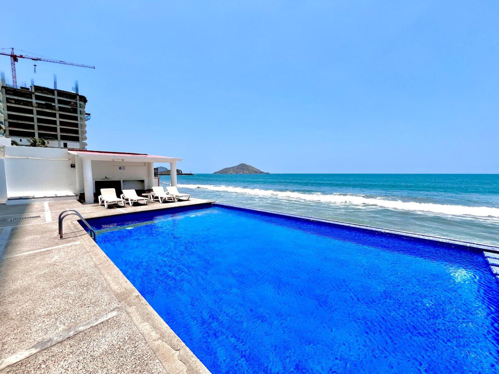 马萨特兰Marina Del Sol 402 Vista Al Mar公寓 外观 照片