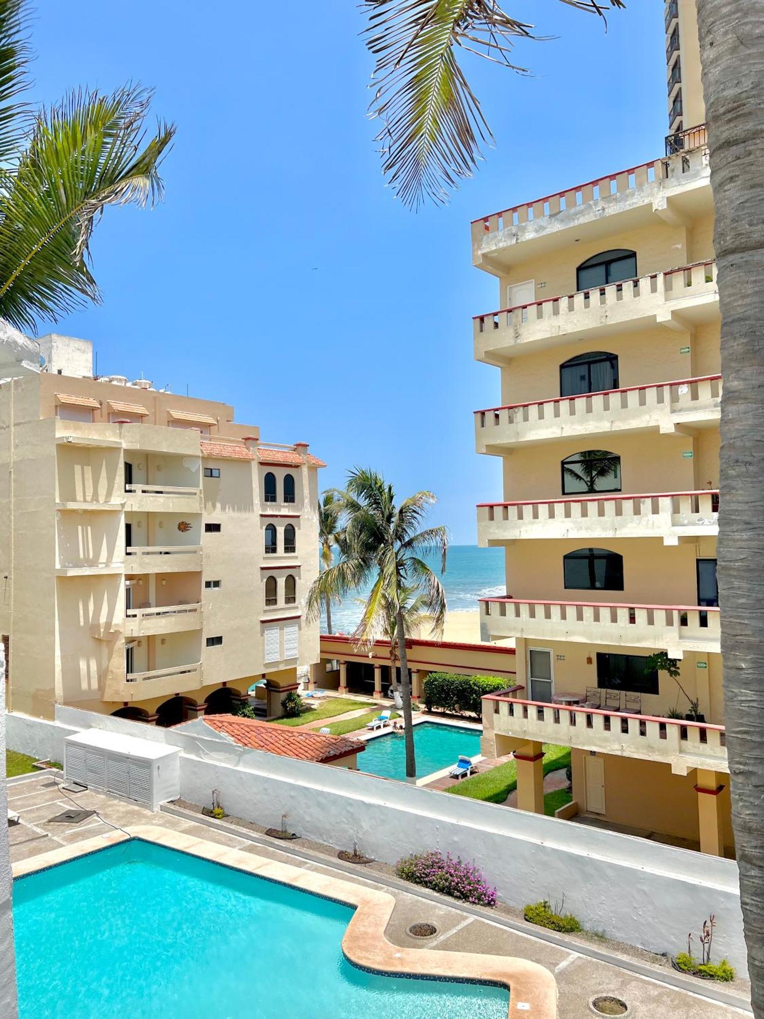 马萨特兰Marina Del Sol 402 Vista Al Mar公寓 外观 照片